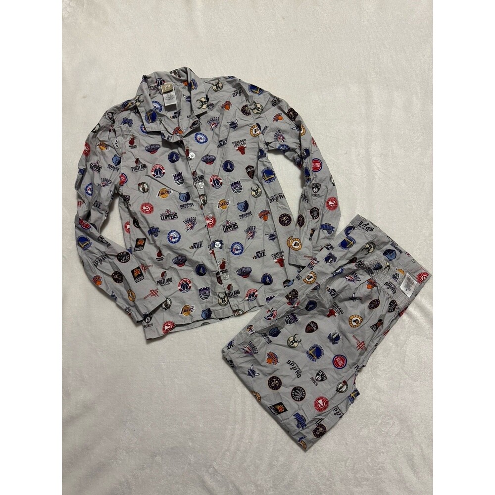 Pottery Barn NBA PB Teens Pajamas Size Medium Cotton